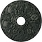 Ekena Millwork Norwich Medallion (Canopies up to 4 1/2"), 18"OD x 3 1/2"ID x 1 3/8"P, Painted Turtle Crackle CM18NOPTC - alternate 1